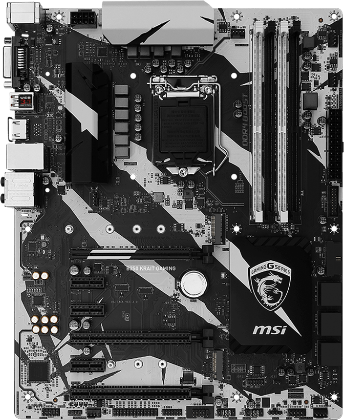 MSI B250 Krait Gaming - Motherboard Specifications On MotherboardDB